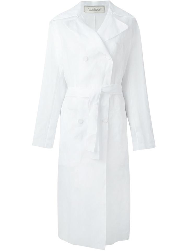 Nina Ricci Double Breasted Coat