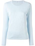 P.a.r.o.s.h. - Classic Knitted Sweater - Women - Cotton - S, Blue, Cotton