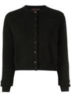 Caban Classic Slim-fit Cardigan - Black