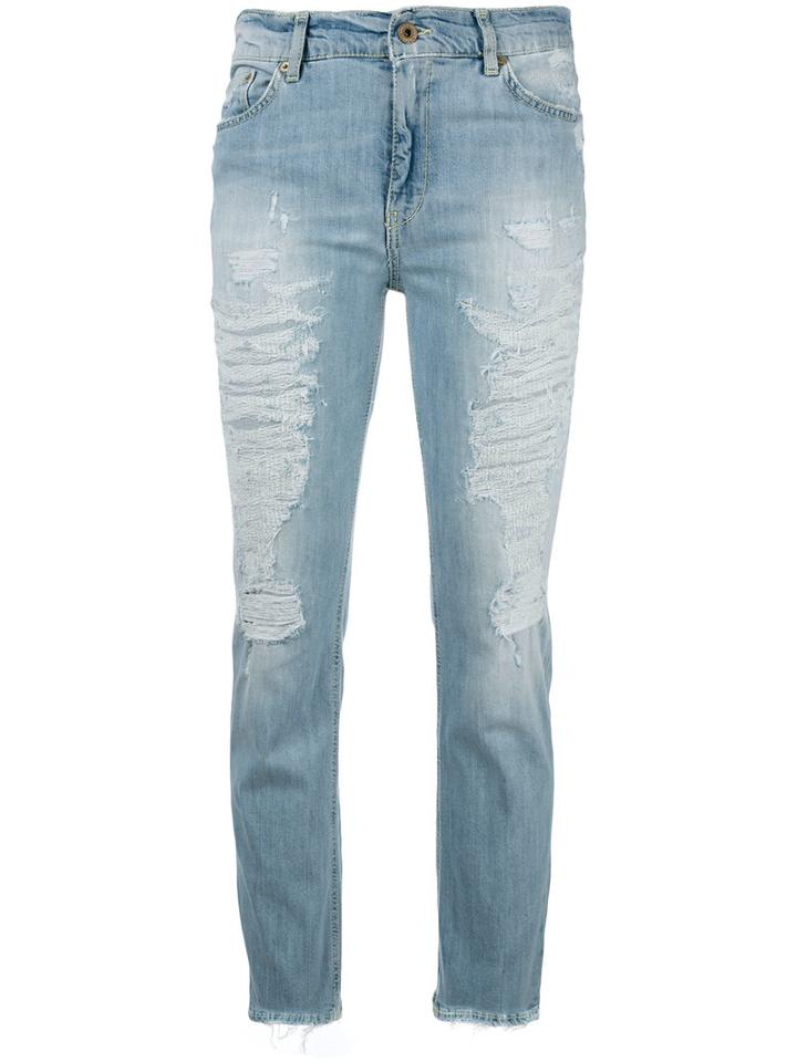 Dondup Slim-fit Jeans, Women's, Size: 28, Blue, Cotton/spandex/elastane