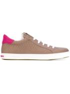 Dsquared2 Tennis Club Sneakers, Men's, Size: 40, Pink/purple, Calf Leather/leather/rubber