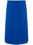 Vanessa Seward A-line Midi Skirt - Blue