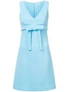 P.a.r.o.s.h. Bow Detailed Dress - Blue