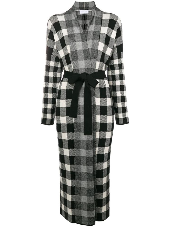 Christian Wijnants Korda Checked Coat - Black