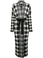 Christian Wijnants Korda Checked Coat - Black