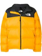 The North Face Colour Block Padded Jacket - Orange