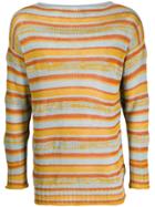 Federico Curradi Striped Boatneck Sweater - Yellow