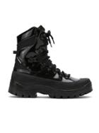 À La Garçonne Vynil Boots - Black