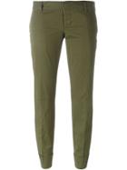 Dsquared2 Slim Cropped Trousers - Green