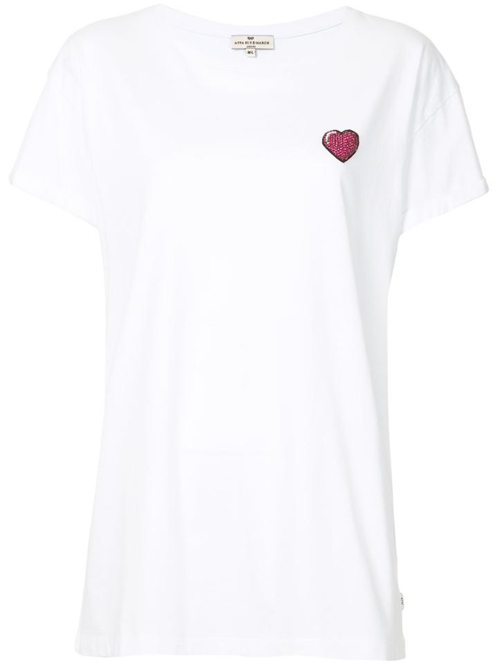 Anya Hindmarch Heart T-shirt - White