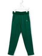 Bellerose Kids Contrast Piped Track Pants, Boy's, Size: 8 Yrs, Green
