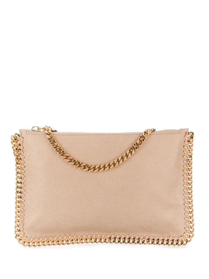 Stella Mccartney Falabella Clutch Bag - Neutrals