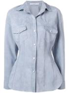 Ermanno Scervino Nubuck Jacket - Blue