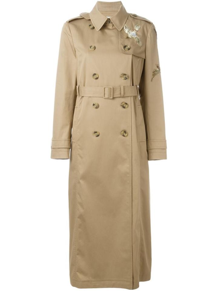 Red Valentino Sequin Embellished Trench Coat