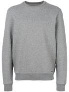 Woolrich Logo Embroidered Sweatshirt - Grey