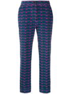 Pt01 All-over Print Trousers - Green