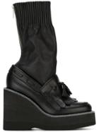 Sacai Wedge Sock Boots