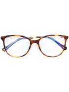 Chloé Eyewear Rounded Square Eyeglasses - Brown