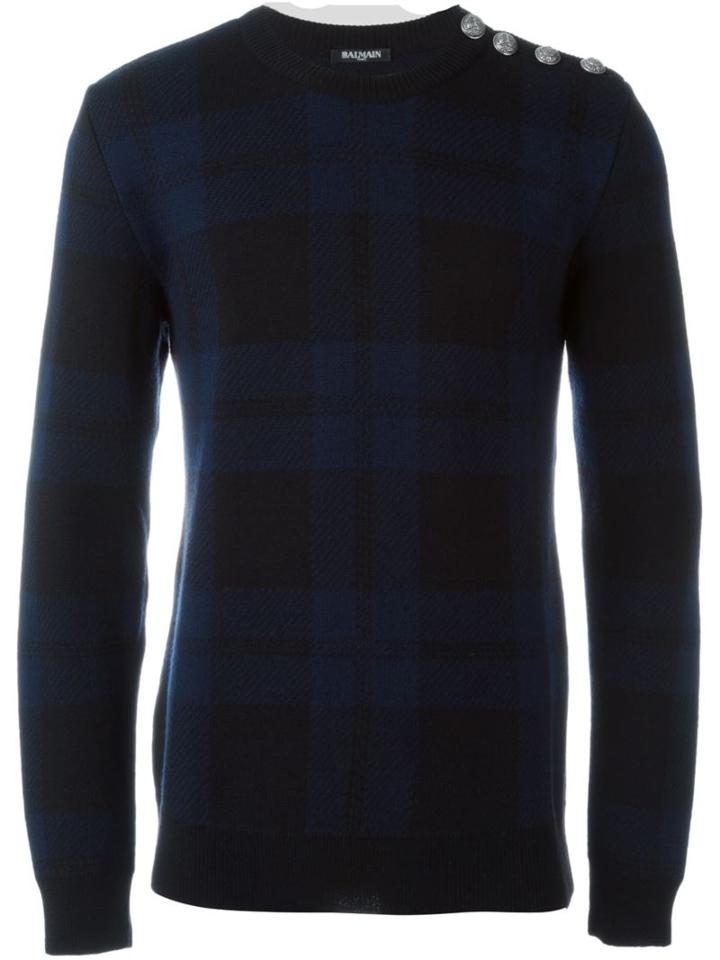 Balmain Checked Jumper