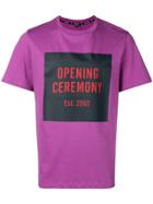 Opening Ceremony Logo Box T-shirt - Purple