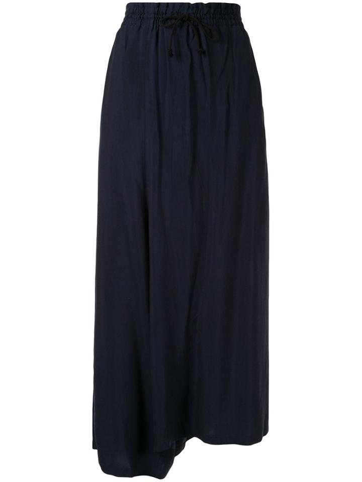 Y's Wide Leg Culottes - Blue