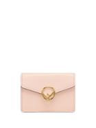 Fendi Micro Tri-fold Wallet - Pink