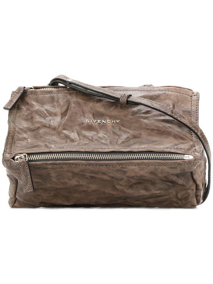 Givenchy - Mini Pandora Crossbody Bag - Women - Sheep Skin/shearling - One Size, Nude/neutrals, Sheep Skin/shearling