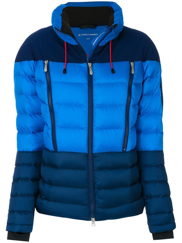 Perfect Moment Polar Puffer Jacket - Blue