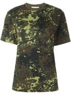 Alyx Camouflage Print T-shirt, Women's, Size: Xl, Green, Cotton