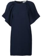 Rachel Comey Ruffle Sleeve Dress, Women's, Size: 4, Blue, Polyester