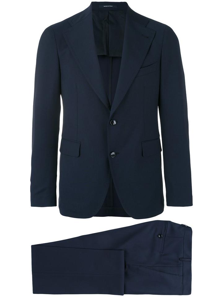 Tagliatore - Two-piece Suit - Men - Cupro/mohair/virgin Wool - 52, Blue, Cupro/mohair/virgin Wool