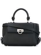 Salvatore Ferragamo - Small Sofia Tote - Women - Calf Leather - One Size, Black, Calf Leather