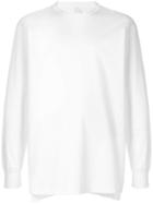 Attachment Long Sleeved T-shirt - White