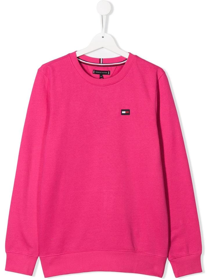 Tommy Hilfiger Junior Jersey Sweatshirt - Pink