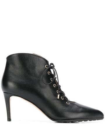 Chloe Gosselin Priyanka Lace-up Ankle Boots - Black