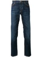 Dolce & Gabbana Straight Jeans, Men's, Size: 44, Blue, Cotton/glass/plastic/silk