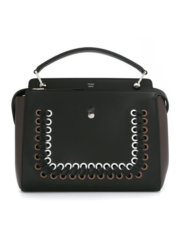 Fendi Dotcom Tote Bag - Black