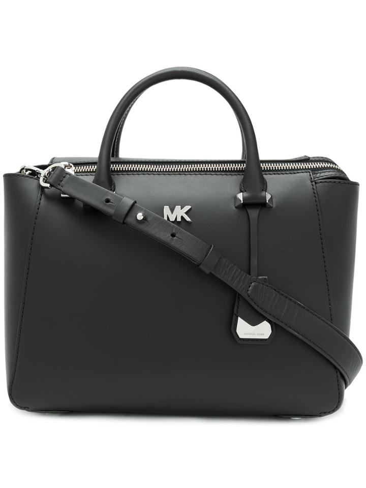 Michael Kors Collection Top Handle Tote Bag - Black