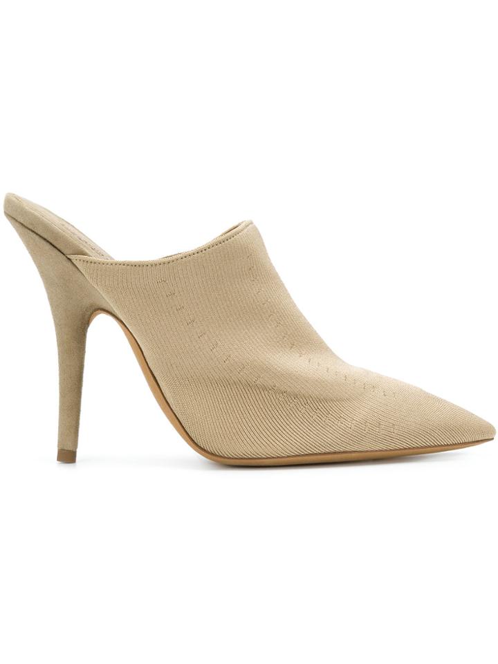 Yeezy Knit Mules Pumps - Nude & Neutrals