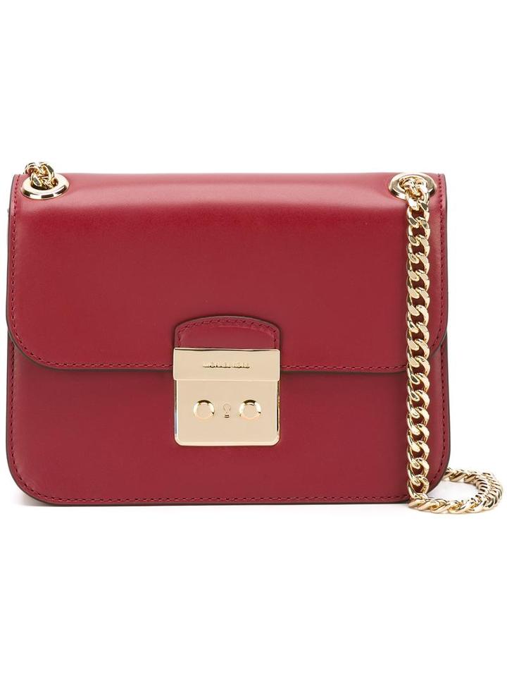 Michael Michael Kors Flap Closure Shoulder Bag, Women's, Red