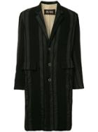 Uma Wang Chester Coat - Black