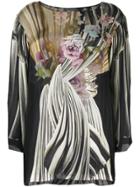 Alberta Ferretti Floral Print Blouse - Multicolour