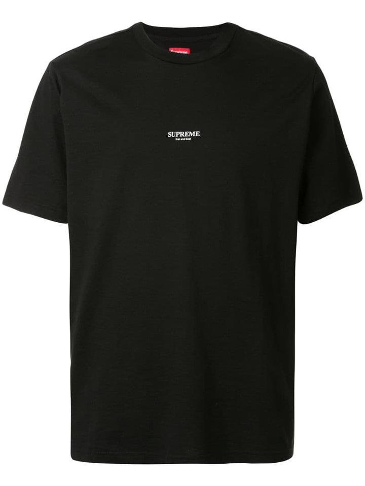 Supreme First And Best T-shirt - Black