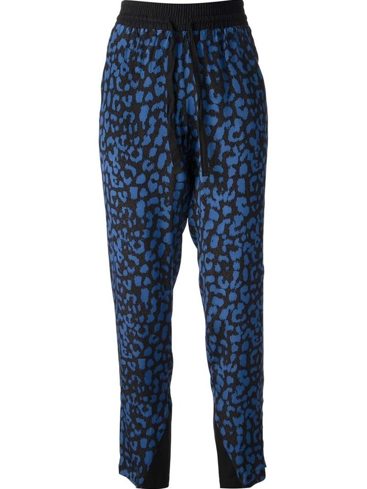 Sea Leopard Print Trouser