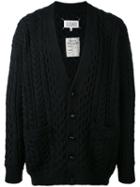 Maison Margiela - Buttoned Cardigan - Men - Wool - M, Blue, Wool
