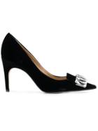 Sergio Rossi Crystal Embellished Pumps A - Black