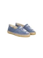 Stella Mccartney Kids Rae Espadrilles - Blue