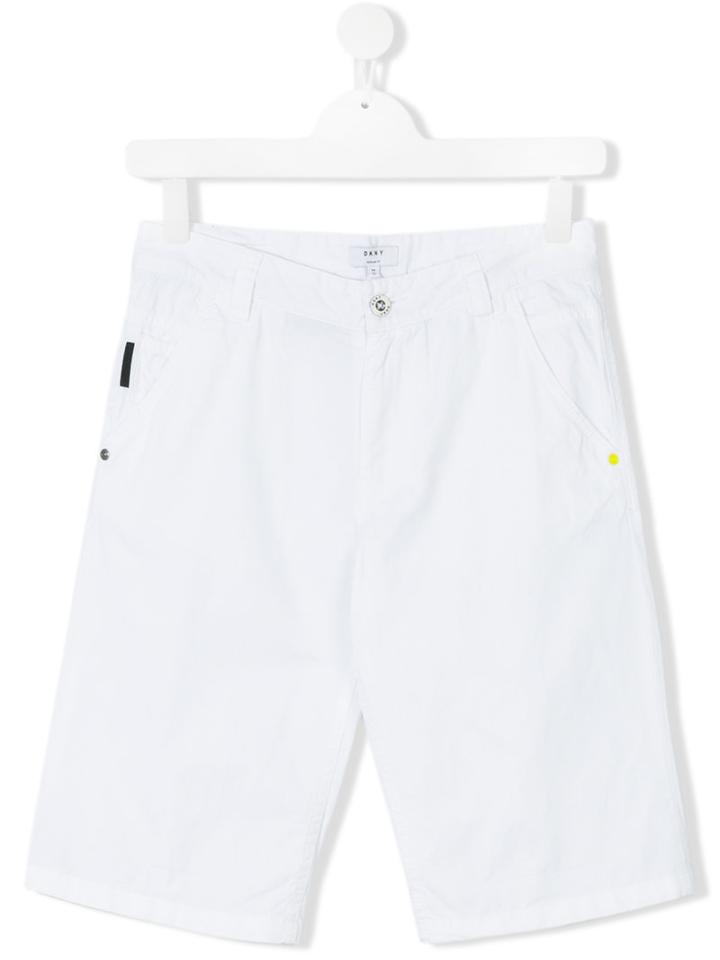 Dkny Kids - Bermuda Shorts - Kids - Cotton - 16 Yrs, Boy's, White