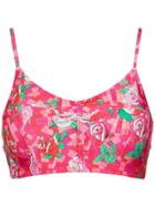 Amir Slama Floral Print Bikini Top - Unavailable