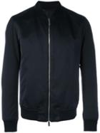 Boss Hugo Boss Classic Bomber Jacket, Men's, Size: 52, Black, Polyamide/polyester/virgin Wool/polyurethane